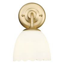 Brushed Champagne Bronze / Opal Glass