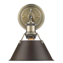 Aged Brass with Black Shades