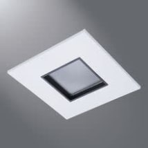 Matte White Flange / Black Lens Frame