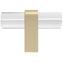 Clear / Satin Brass