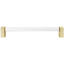 Clear / Satin Brass