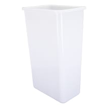 Hardware Resources CAN-50W 50-Quart Plastic Waste Container White