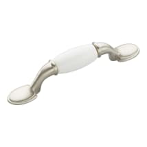 Satin Nickel With White