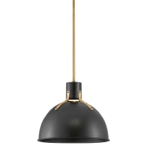 Satin Black / Lacquered Brass