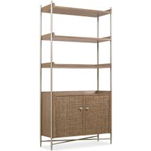 White Oak / Woven Split Cane / Satin