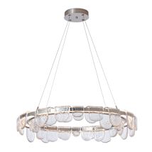 Sterling / Clear Glass