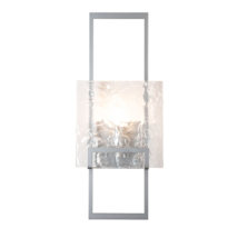 Sterling / Clear Glass