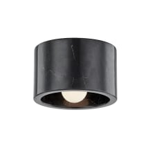 Polished Nickel / Black Marble