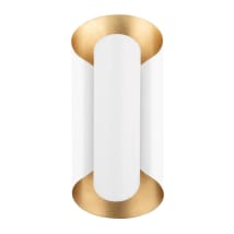 Gold Leaf / White