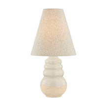 Aged Brass / Ceramic Elemental White