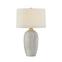 Aged Brass / Ceramic Frost Grey Crackle