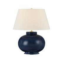 Aged Brass / Ceramic Parrish Blue
