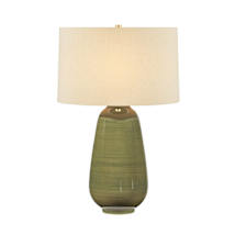 Aged Brass / Ceramic Dark Forrest