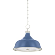Polished Nickel / Soft French Blue