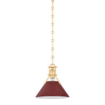 Aged Brass / Soft Crimson