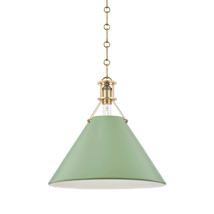 Aged Brass / Leaf Green
