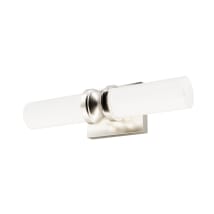Brushed Nickel / Frosted Glass