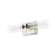 Brushed Nickel / Seedy Glass