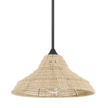 Natural Rattan / Matte Black