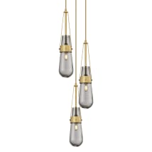 Brushed Brass / Light Smoke