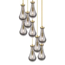 Brushed Brass / Light Smoke
