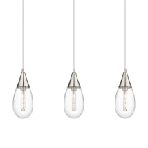 Brushed Satin Nickel / Clear