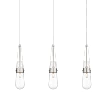 Brushed Satin Nickel / Clear