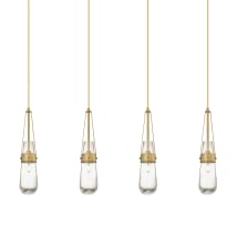 Brushed Brass / Clear