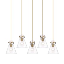 Brushed Brass / Clear