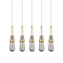 Brushed Brass / Light Smoke