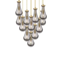 Brushed Brass / Light Smoke