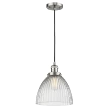 Brushed Satin Nickel / Clear Halophane