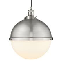 Brushed Satin Nickel / Matte White