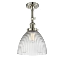 Polished Nickel / Clear Halophane