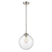 Brushed Satin Nickel / Clear