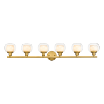 Satin Gold / White / Clear