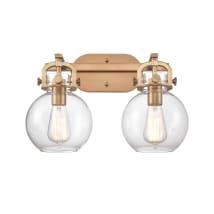 Brushed Brass / Clear