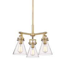 Brushed Brass / Clear