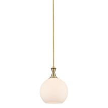 Brushed Brass / Matte White
