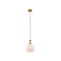 Brushed Brass / Matte White