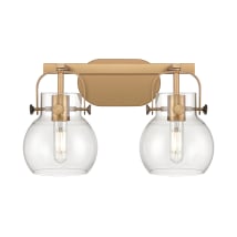 Brushed Brass / Clear