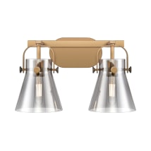 Brushed Brass / Plated Smoke