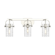 Polished Nickel / Deco Swirl