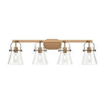Brushed Brass / Clear
