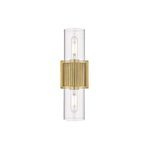 Brushed Brass / Clear