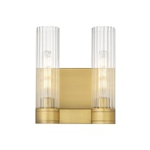 Brushed Brass / Clear