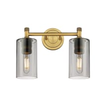 Brushed Brass / Plated Smoke