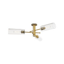 Brushed Brass / Clear