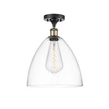 Black Antique Brass / Clear