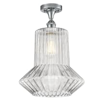 Polished Chrome / Clear Spiral Fluted